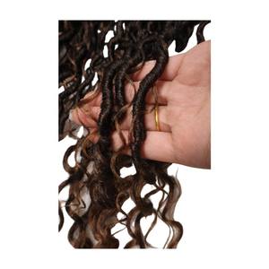 Extensiones de Cabello Sintético Resistentes al Calor de 22 Pulgadas, Estilo Passion Twist, Trenzado Crochet, River Goddess, Faux Locs - Product Image 5