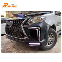 Kit de carrosserie d'usine pour Fortuner 2012 mise à niveau vers LEXUS 4x4 pare-chocs avant pare-chocs arrière Fortuner 2012 mise à niveau LX