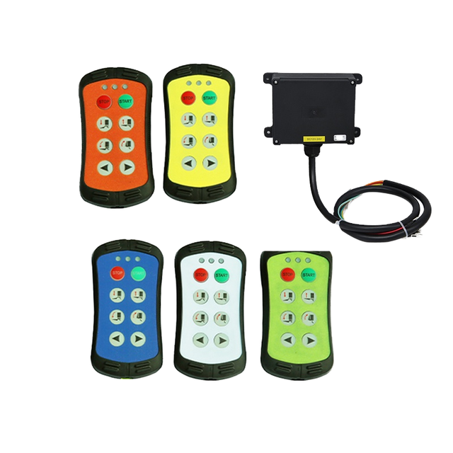 High Quality A600 Single Speed Wireless 6 Button Remote Control Waterproof Shockproof Industrial Universal Remote Control
