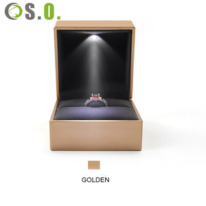 Ready to Ship Wholesale Custom Jewellery Packing Pendant Ring <b>Earring</b> Led Jewellery <b>Box</b> - Product Image 2
