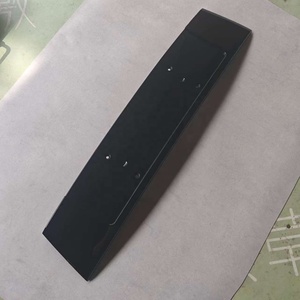 Per Audi Q7 2010 2015 piastra anteriore Euro OE 4 l0807285g ABS Gloss nero Direct Fit stile EU - Product Image 3