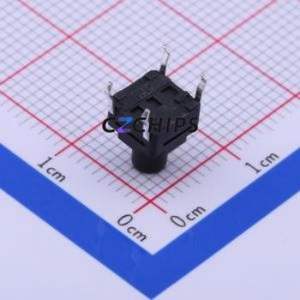 K2-1839DP-I4SW-06 Tactile Switch Through hole Component (THT) Switch Single Pole Single Throw Round Button 2.5N Through Hole - Product Image 2