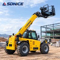 SDNICE 3007L Chargeur télescopique 3 tonnes 7m 4x4 avec direction crabée, moteur Yunnei 76kW, prix FOB