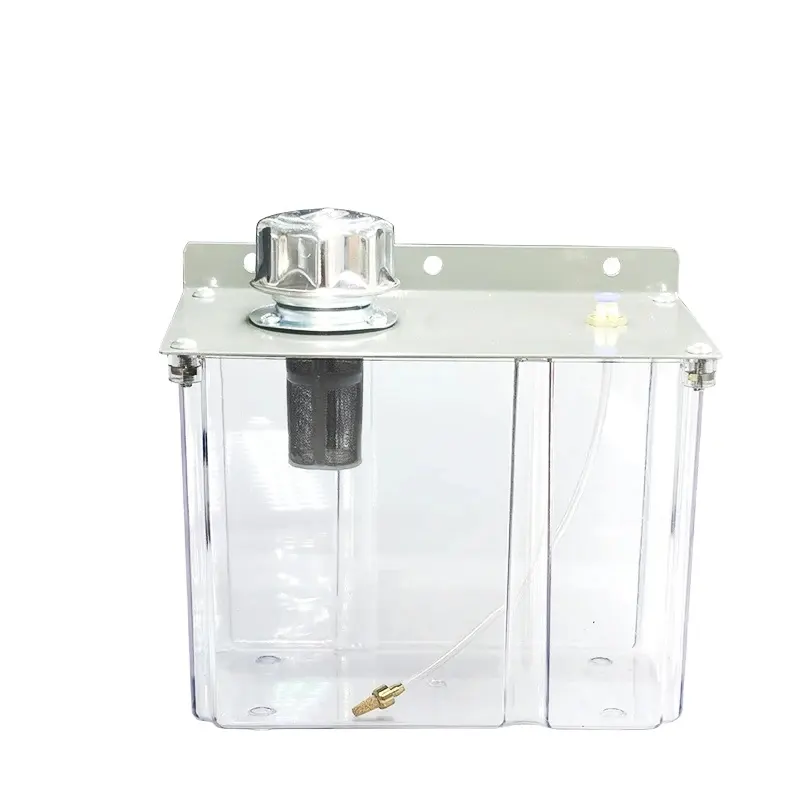 Machine-outil CNC pulvérisateur pneumatique coupe métal refroidissement refroidissement atomiseur réservoir d'eau pompe à huile lubrification Transparent 3L huile peut