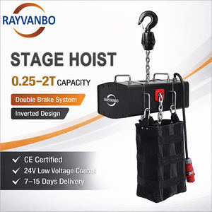 Nuevo Polipasto Eléctrico de <span class=keywords><strong>Cadena</strong></span> de 1000 kg con Gancho Forjado y Diseño de Espacio Reducido para Iluminación de Escenarios, Instalación de Truss en Hoteles y Grandes Espacios - Product Image 2