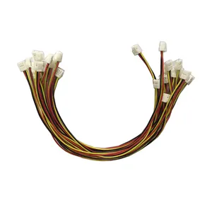 3 PIN JST GH разъемы с обеих сторон с электрическим проводом UL1007 28 AWG