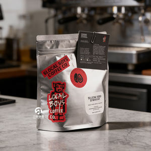 Bolsas de Papel de Aluminio Personalizadas de 12 oz, 250 g, 500 g, 1 kg para Envasado de Alimentos, Diseño Impreso, Bolsas con Cierre Ziplock para Alimentos para Mascotas, Grado Alimenticio - Product Image 3