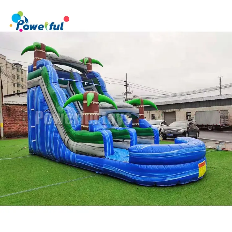 Commercial Guangzhou powerful toys Ltd. Inflatable Game Inflatable Castle Slide For Sale Inflatable Bouncing Castle