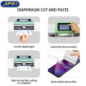 Alta calidad 3D suave 18*12 <span class=keywords><strong>cm</strong></span> HD EPU hidrogel película de privacidad Anti espía mate Protector de pantalla para teléfonos móviles máquina de corte - Product Image 2