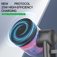 Station de charge sans fil 4-en-1 25W à charge rapide, support magnétique pour téléphone, écouteurs et montre connectée – Produits les plus vendus 2026