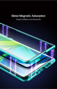Per Xiaomi <span class=keywords><strong>Redmi</strong></span> Nota 9s <span class=keywords><strong>9</strong></span> <span class=keywords><strong>Pro</strong></span> Max Cassa Del Telefono A Due Lati di Vetro 360 Della Copertura Completa di Adsorbimento Magnetico In Metallo telaio di Copertura Note9s <span class=keywords><strong>pro</strong></span> - Product Image 6