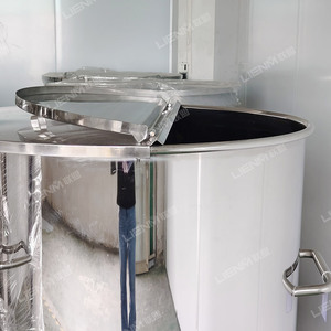 Équipement de stockage de produits chimiques en acier inoxydable sur mesure pour liquides chimiques, parfums, cosmétiques, réservoirs de stockage de 100L, 200L, <span class=keywords><strong>300L</strong></span>, 500L, 1000L - Product Image 3