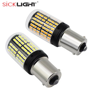 3014 144smd CANBUS S25 1156 BA15S P21W <span class=keywords><strong>LED</strong></span> <span class=keywords><strong>BAY15D</strong></span> bau15s <span class=keywords><strong>PY21W</strong></span> đèn T20 <span class=keywords><strong>LED</strong></span> 7440 W21W W21/5W <span class=keywords><strong>LED</strong></span> bulbs cho đèn báo rẽ - Product Image 4