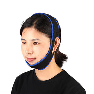 Verstellbarer <span class=keywords><strong>Anti</strong></span>-Schnarch-Kinnriemen Schlaf-Gurt gegen Schnarchen Positionierender Kiefergurt - Product Image 4