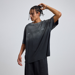 2026 Xu Hướng Mới Người Đàn Ông Của Axit Rửa T-Shirt 100% Cotton 180G Trọng Lượng Nhẹ Phun Nhuộm Tùy Chỉnh In Ấn Trống Quá Khổ T-Shirts Cho Nam Giới - Product Image 2