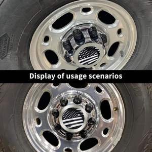 2007-2013 pour Chevrolet Silverado Avalanche Tahoe capuchons de moyeu central de roue de banlieue 215mm couvercle de jante en alliage <span class=keywords><strong>Chrome</strong></span> véhicule de protection - Product Image 3