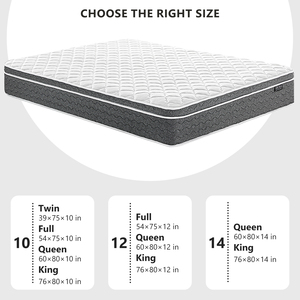 Yatak Yatağı Cep Yaylı Konforlu <span class=keywords><strong>King</strong></span> <span class=keywords><strong>Queen</strong></span> Boy <span class=keywords><strong>King</strong></span> Boy Yatak Sıkıştırılmış Memory Foam Çift Kişilik Cep Yaylı Yatak - Product Image 6