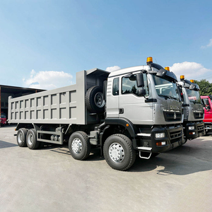 Camion benne d'<span class=keywords><strong>occasion</strong></span> HOWO TX 8x4 371HP Euro 2 pour la construction ferroviaire et le ballast - Product Image 6