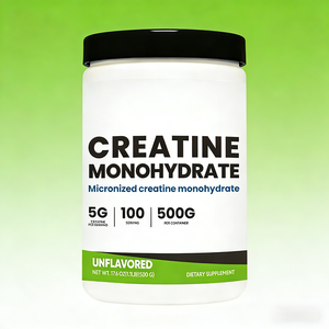 <span class=keywords><strong>Creatina</strong></span> Monohidrato 500g, 200 Mesh, Pura, a Granel, para Venta al Por Mayor, Pre-Entrenamiento, Etiqueta Privada OEM de Fábrica - Product Image 1