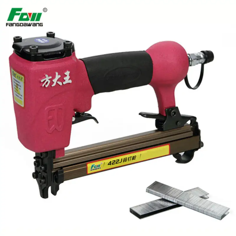 Высококачественный пневматический степлер FANGDAWANG 1022J для обивки, производства мебели, деревянной упаковки и т. д.