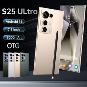 Vente flash - Téléphone S25 Ultra - Écran LCD 7,2 pouces 120 Hz - Batterie 7000-7999 mAh - Appareil photo 108 MP - LTE - Android 14 - Plusieurs couleurs disponibles - Product Image 3