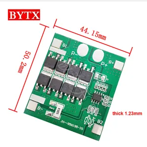 battery holder bms Suppliers-Lithium Battery Charger Protection Board 18650 Battery Holder Pcb 3s Bms 20a Balance