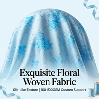 Tissu de matelas jacquard tricoté à motif floral classique, doux et épais, pour literie d'Afrique de l'Est