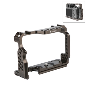 Support de cage vidéo professionnel PULUZ pour appareil photo <span class=keywords><strong>Sony</strong></span> A7 <span class=keywords><strong>III</strong></span> & A7M3 / A7R3 & <span class=keywords><strong>A7R</strong></span> <span class=keywords><strong>III</strong></span> Stabilisateur d'appareil photo - Product Image 1