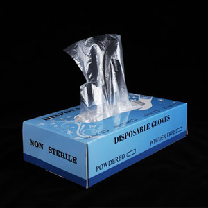 Gants jetables en PE, transparents et épais, pour barbecue, collations, usage domestique, gants en film plastique à tirer - Product Image 2