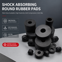 Vente chaude : Tampon anti-vibration en caoutchouc personnalisé, prix usine, absorption des chocs, échantillon gratuit