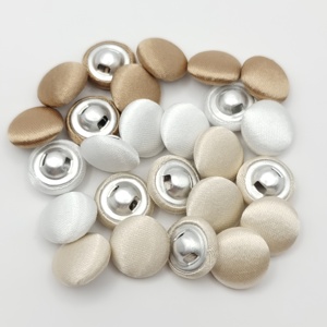 Hot bán satin vải bao phủ nhựa Shank nút cho nút may mặc với vải Bìa - Product Image 4