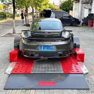 <span class=keywords><strong>Remorque</strong></span> de transport de véhicules tout-terrain à quatre roues, semi-<span class=keywords><strong>remorque</strong></span> à montage arrière pour motos, remorques en plastique durable - Product Image 1