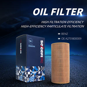 Filtro de aceite de motor de piezas de automóviles de alto rendimiento con papel de filtro para mercedes-benz <span class=keywords><strong>2002</strong></span> + G/S-Class SL W463 R230 65 AMG 2751800009 - Product Image 5