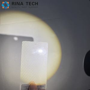 Película de difusión de patrón antideslumbrante ondas de arte estético/rayas/poros/ondas triples/pirámides triangulares para oficinas Rina Tech - Product Image 4