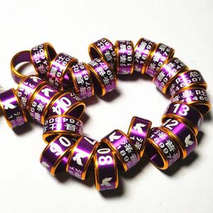 2026年新製品 ZFブランド 高品質 アルミ製 ツートーン ラウンド レーシングピジョンリング ZF-83モデル オールシーズン対応 - Product Image 3