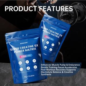 אבקת קריאטין מונוהידראט 6x סופר של ACORN Sports Nutrition למבוגרים, 2500 מ\\\"ג, להתאוששות לאחר אימון, צמיחת שרירים, ללא סוכר, אנרגיה - Product Image 4