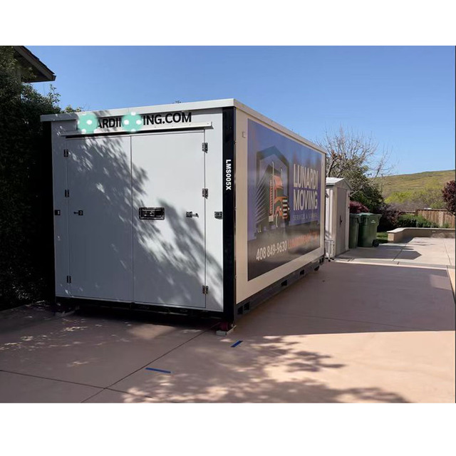 Steel Material Prefab Assemble Mobile Stackable Container Storage Self Storage Portable Storage Units Pods Foldable Container