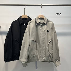 แจ็คเก็ตแบบควิลท์สำหรับทุกเพศ รุ่นใหม่ล่าสุด รับสกรีนโลโก้ กันลม กันน้ำ ป้องกันรังสียูวี ระบายอากาศ แห้งเร็ว ต้านเชื้อแบคทีเรีย สำหรับฤดูใบไม้ร่วง ผ้ามีความยืดหยุ่น - Product Image 3