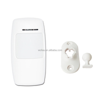 Wofea S002 Sensor Gerak PIR Nirkabel 433MHz dengan Bahan ABS Jangkauan 50m Didukung Aplikasi untuk Sistem Alarm Rumah