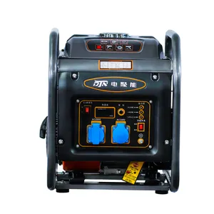 5KW Silent Power Electric Inverter Generator Portable Gasoline Fuel with 230V Rated Voltage Both Electric Recoil Start System