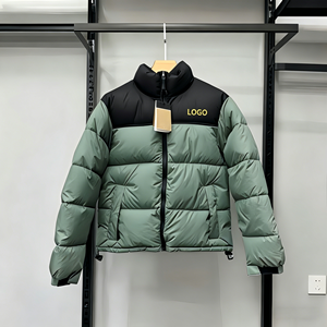 Veste d'hiver réversible en duvet de style gothique classique 1996 en PU personnalisé, grande taille, chaude, confortable <span class=keywords><strong>et</strong></span> résistante au froid - Product Image 4