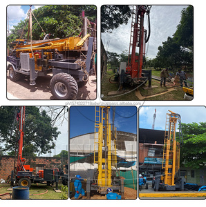 New UYT200 UYT2600 High Efficiency Diesel Powered Water Well Drill Rig <b>Machine</b> 200m 260M Deep Hole Drilling - Product Image 6