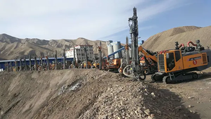 Tích hợp ngoài trời DTH đá granit bề mặt vụ nổ thiết bị Giàn Khoan DTH - Product Image 5