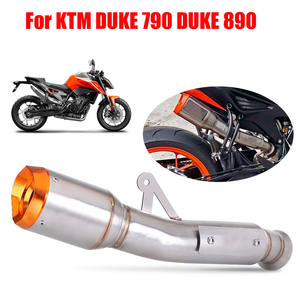 Système d'échappement pour <span class=keywords><strong>moto</strong></span> KTM DUKE 790 890, échappement <span class=keywords><strong>moto</strong></span>, tuyau de liaison, silencieux, 2018 2019 2020 2021 <span class=keywords><strong>2022</strong></span> 2023 2024 - Product Image 2