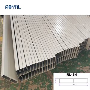 Tube à lamelles d'extrusion de profilé en aluminium pour matières premières de revêtement en poudre de clôture et de portail - Product Image 4