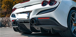 Kit carrosserie pour Ferrari F8, améliorations F8, style Novt, diffuseur en fibre de carbone - Product Image 3