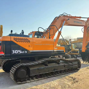 Excavadoras usadas sobre orugas multifuncionales HYUNDAI 305LC-9, maquinaria de construcción de ingeniería usada de movimiento de tierras de 30,5 toneladas - Product Image 1