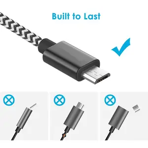 Bestseller Produkte Handy Ladegerät Schnell ladung USB-Mikrodaten kabel Mobiles Zubehör Großhandel Datenkabel