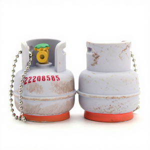 Vente directe usine – Porte-clés en PVC imitation bouteille de <span class=keywords><strong>gaz</strong></span>, jouets créatifs pour enfants, cadeau de fête - Product Image 5