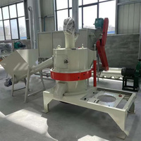 Machine à poudre à rouleaux dentés 6R à biomasse, vente directe usine, pour la fabrication d'encens et le broyage de farine de bois